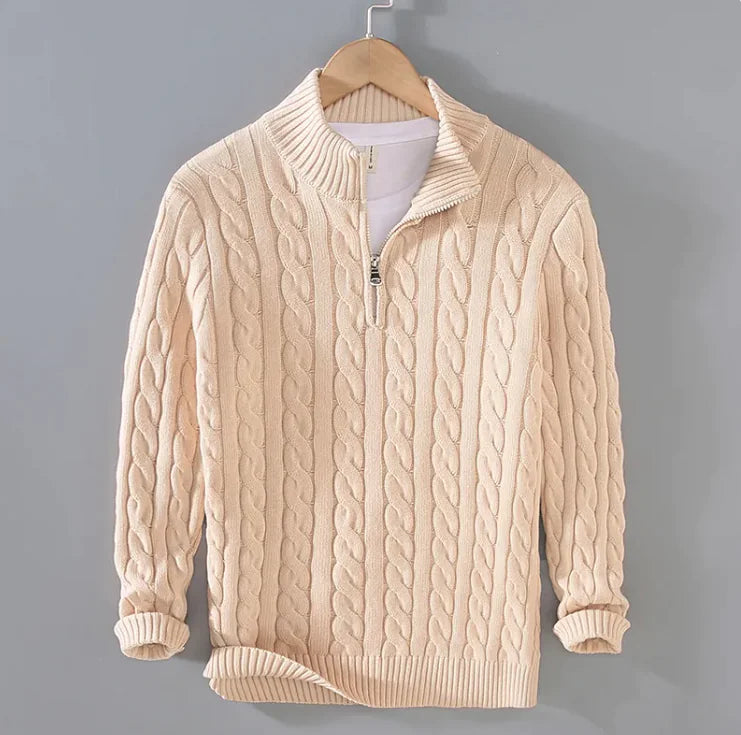 Urban Luxe Half Zip Sweater