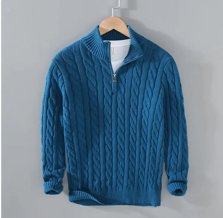 Urban Luxe Half Zip Sweater