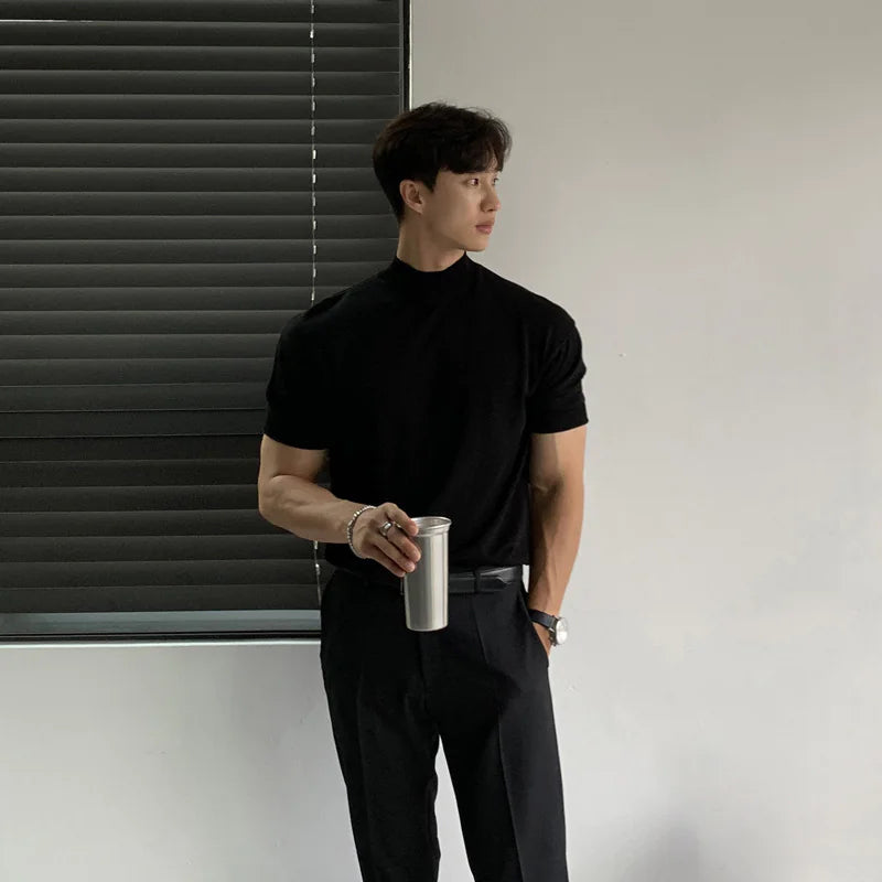 Camisa de Manga Media Transpirable para Hombre