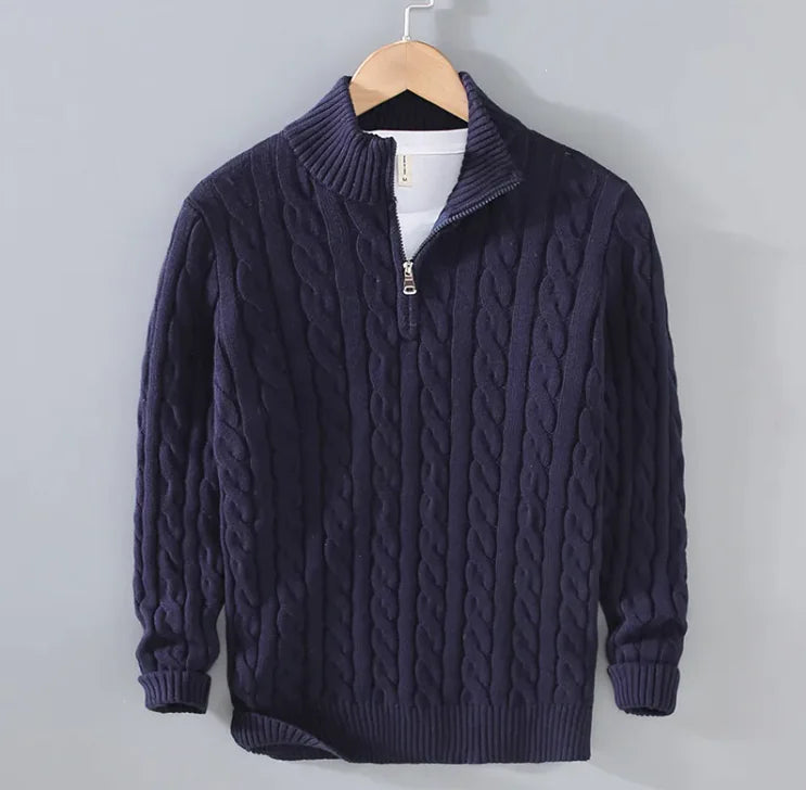 Urban Luxe Half Zip Sweater