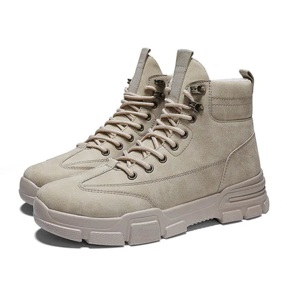 Zapatos Casuales de Moda para Hombre de Caña Media-Alta