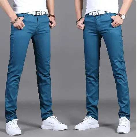 Pantalones Casuales de Algodón para Hombre