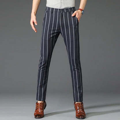 Pantalones con Rayas Verticales