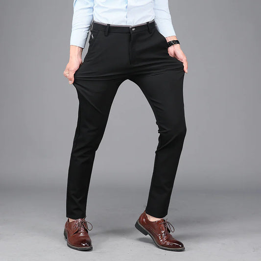 Pantalones de Traje Elásticos