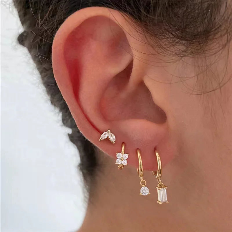 Pendientes de Lujo Ligero de Moda Femenina
