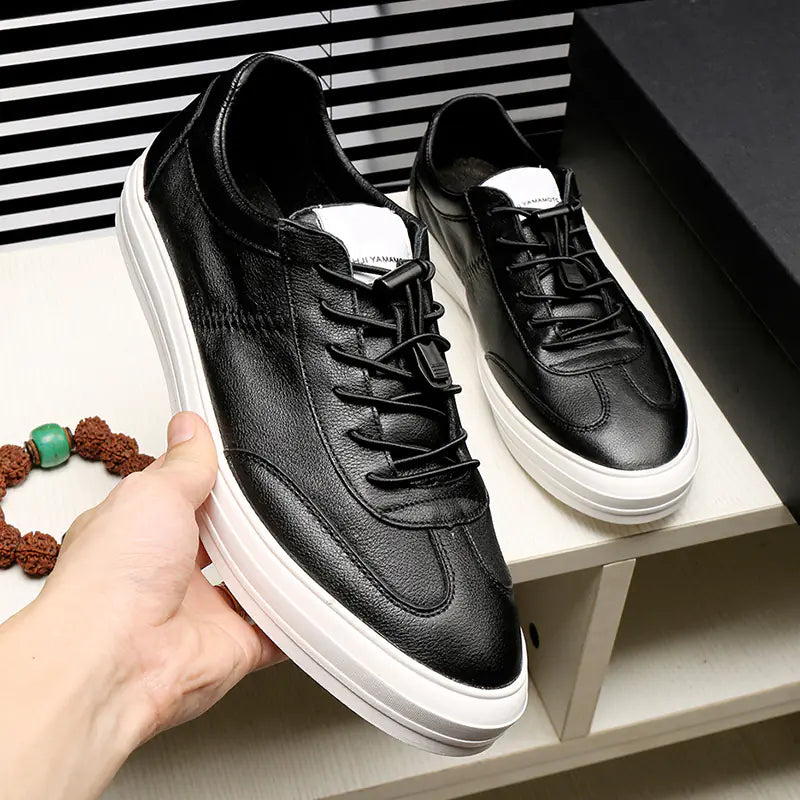 Zapatos de Moda de Cuero para Hombre