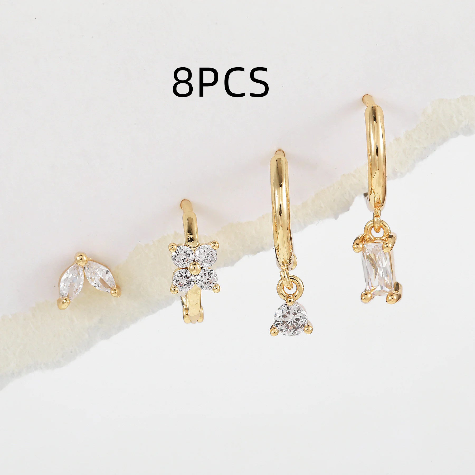 Pendientes de Lujo Ligero de Moda Femenina