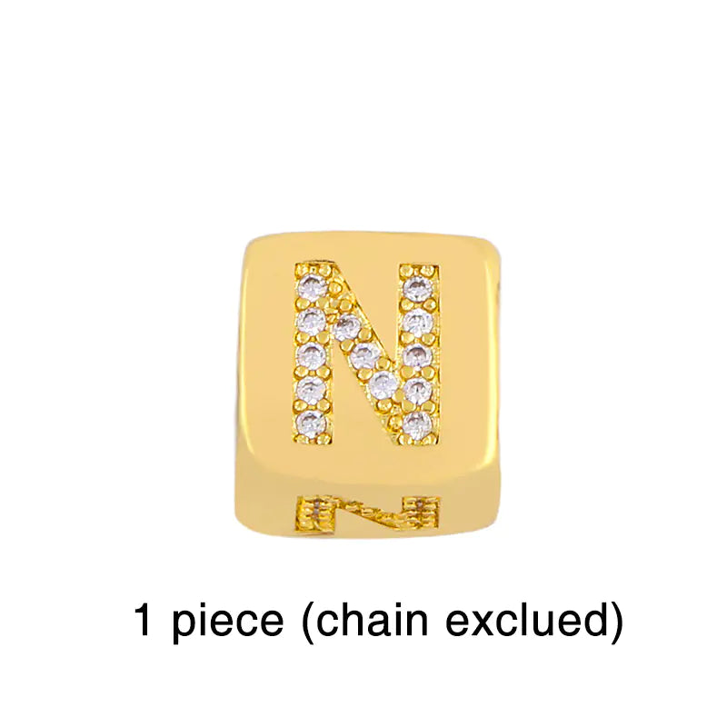Pulsera de Letras de Dados para Mujer