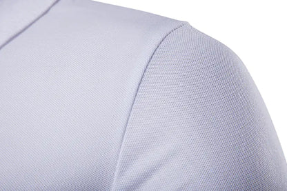 Camiseta Polo para Hombre con Cuello, Manga Corta