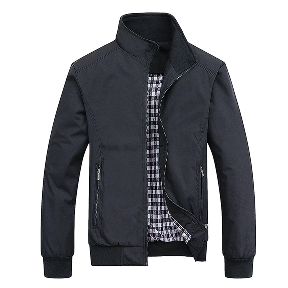 Chaquetas de otoño color liso