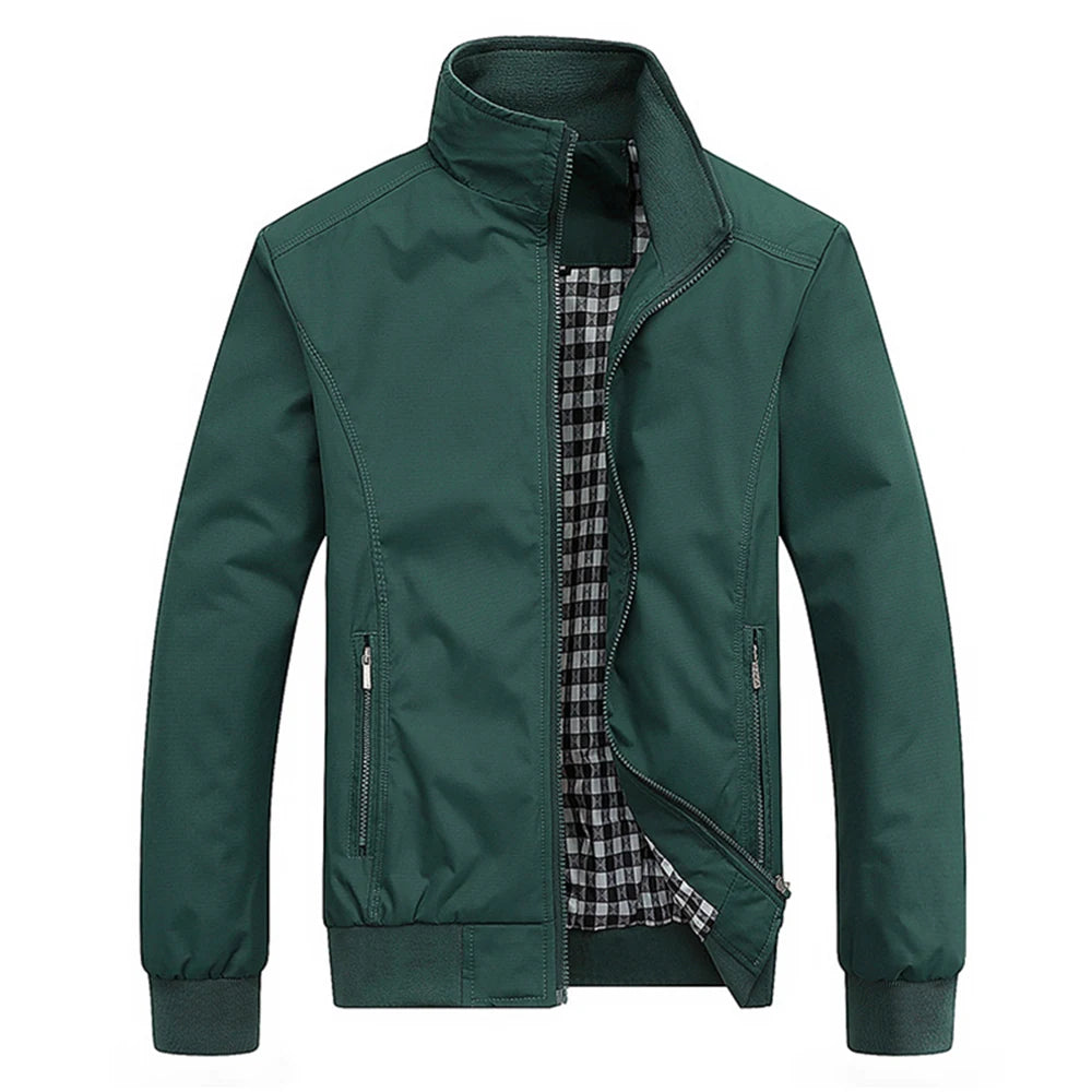 Chaquetas de otoño color liso