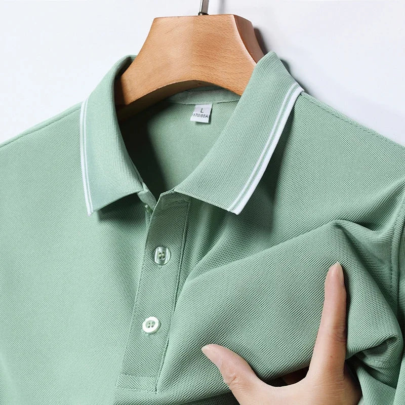 Camisa polo de manga corta
