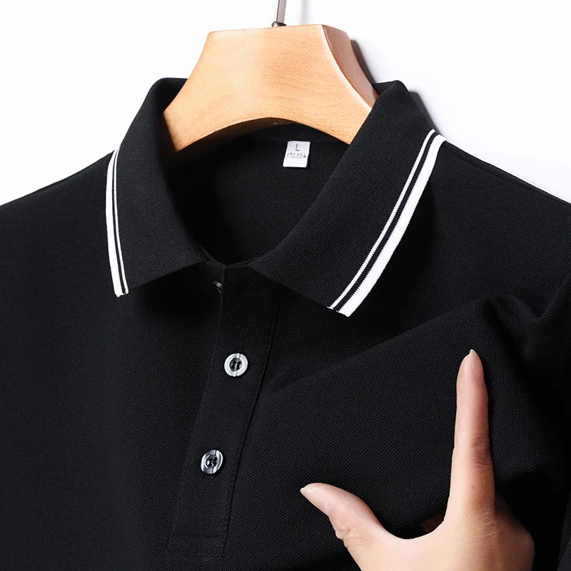 Camisa polo de manga corta