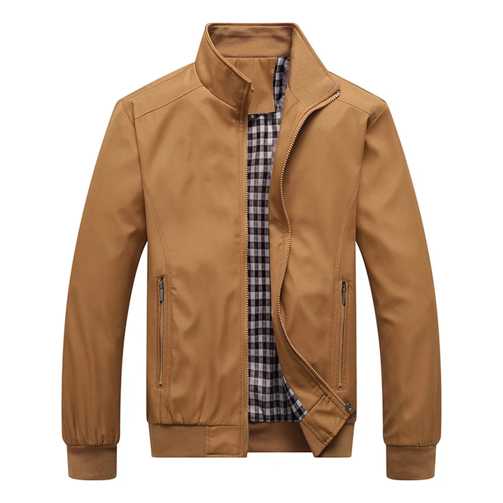 Chaquetas de otoño color liso