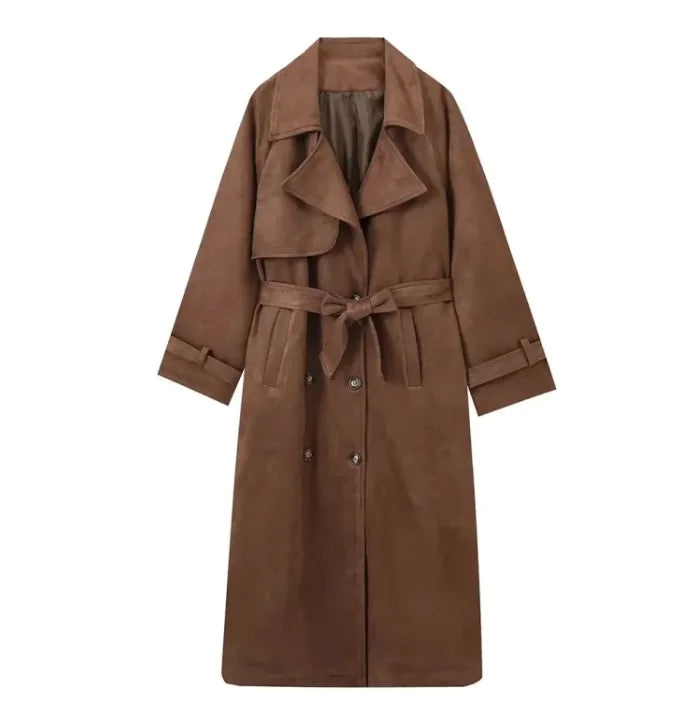 Manteau Fashion Double Boutonnage pour Femme