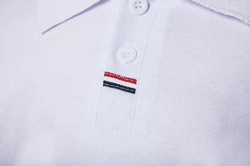 Camiseta Polo para Hombre con Cuello, Manga Corta