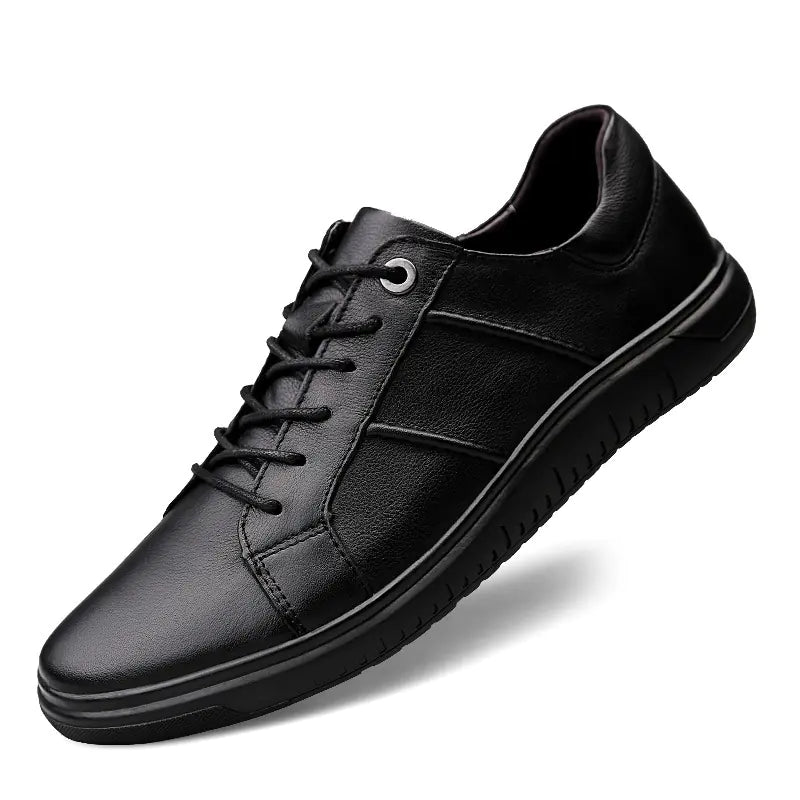 Zapatos de Cuero Transpirables y Casuales para Hombre