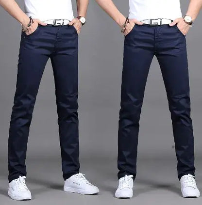Pantalones Casuales de Algodón para Hombre