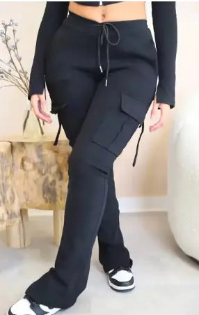 Pantalones Cargo Acampanados