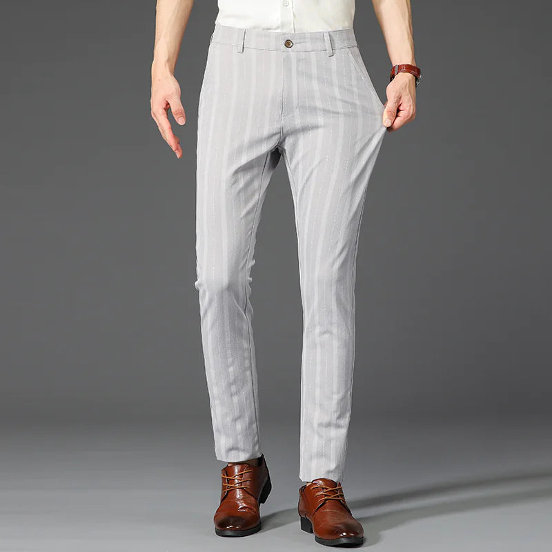 Pantalones con Rayas Verticales