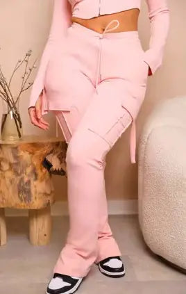 Pantalones Cargo Acampanados
