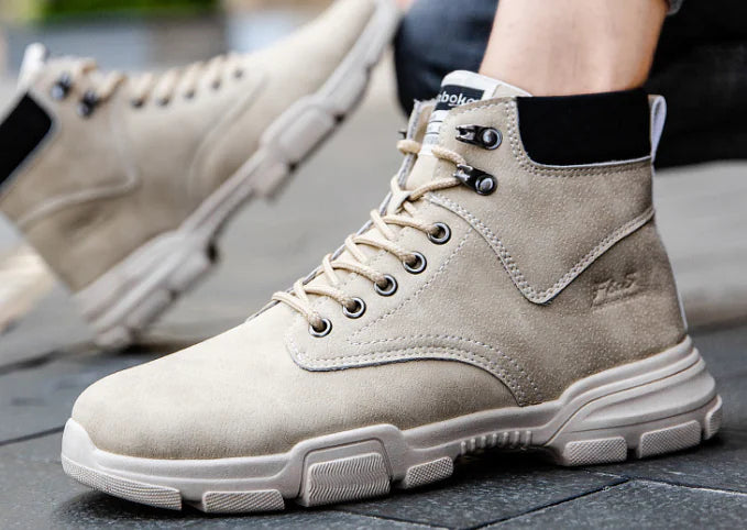Zapatos Casuales de Moda para Hombre de Caña Media-Alta