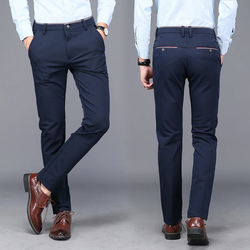 Pantalones de Traje Elásticos