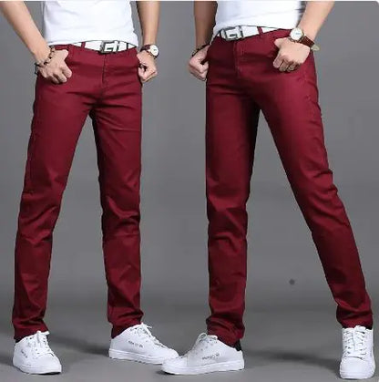 Pantalones Casuales de Algodón para Hombre