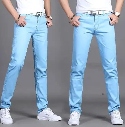 Pantalones Casuales de Algodón para Hombre